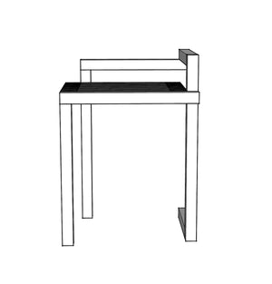 Rietveld Side Table/Stand by Fatpatio - Side