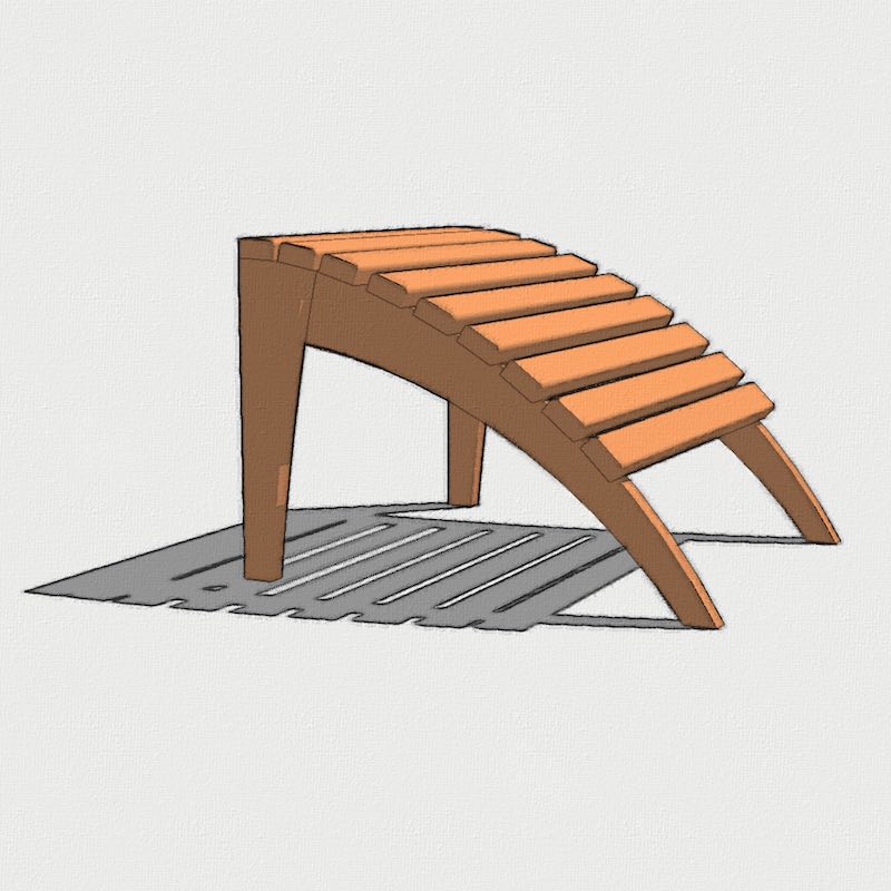 Big Meadows Legrest by Fatpatio