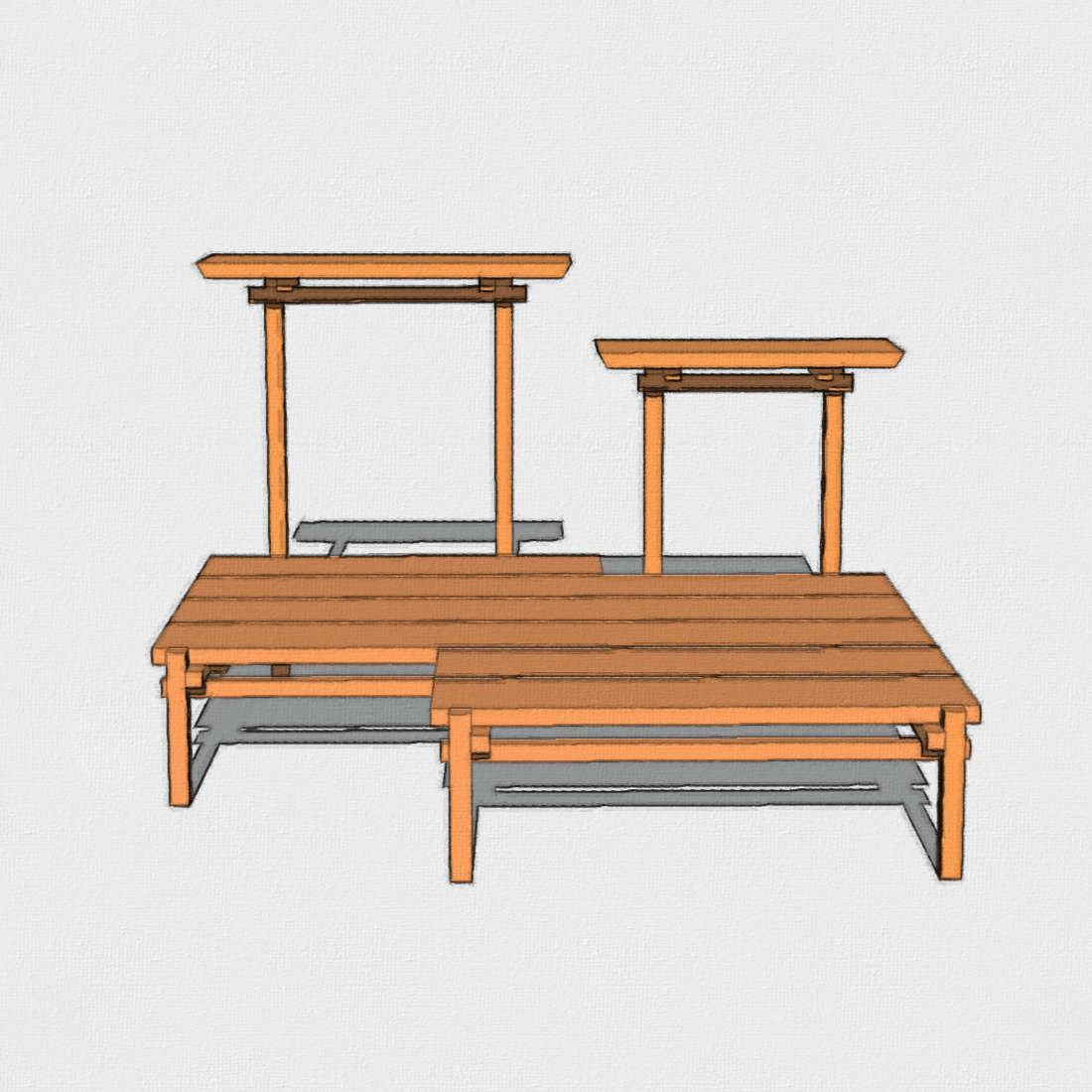 Omni Pagoda Bonsai Plant + Garden Stand | Fatpatio