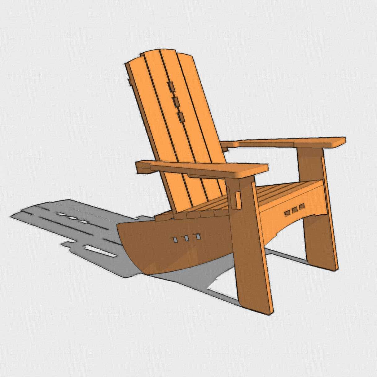Pasatiempo Patio + Garden Chair